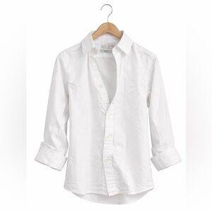 Zara Kids White Button Down Shirt